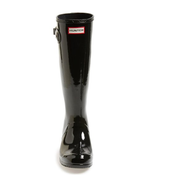 Black Hunter Boots / Rain Boots - Picture 3 of 12